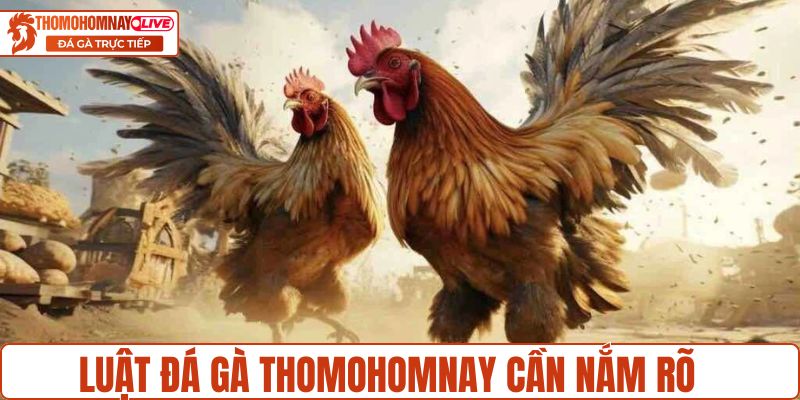 Luật đá gà Thomohomnay cần nắm rõ